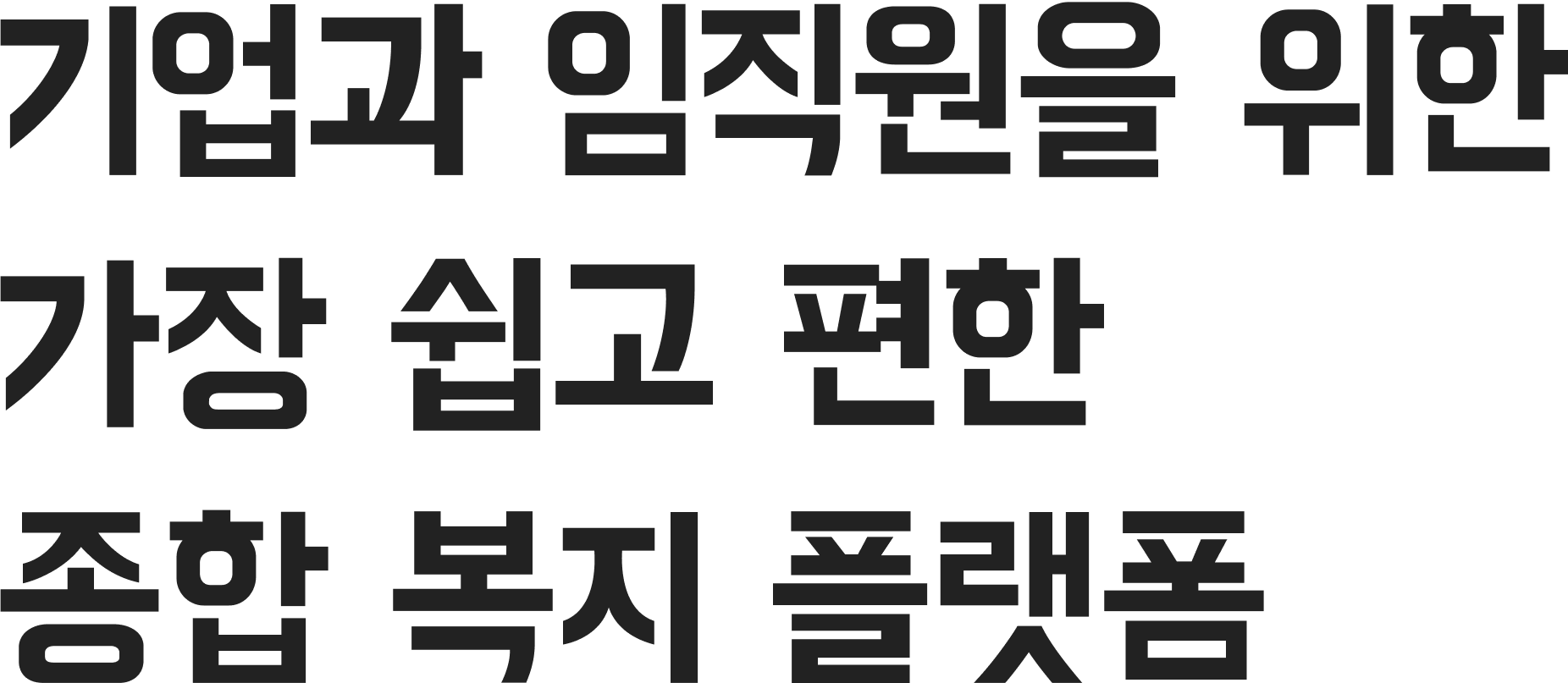 푸터 타이틀